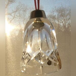 Bohemian Crystal Holiday Bell Ornament